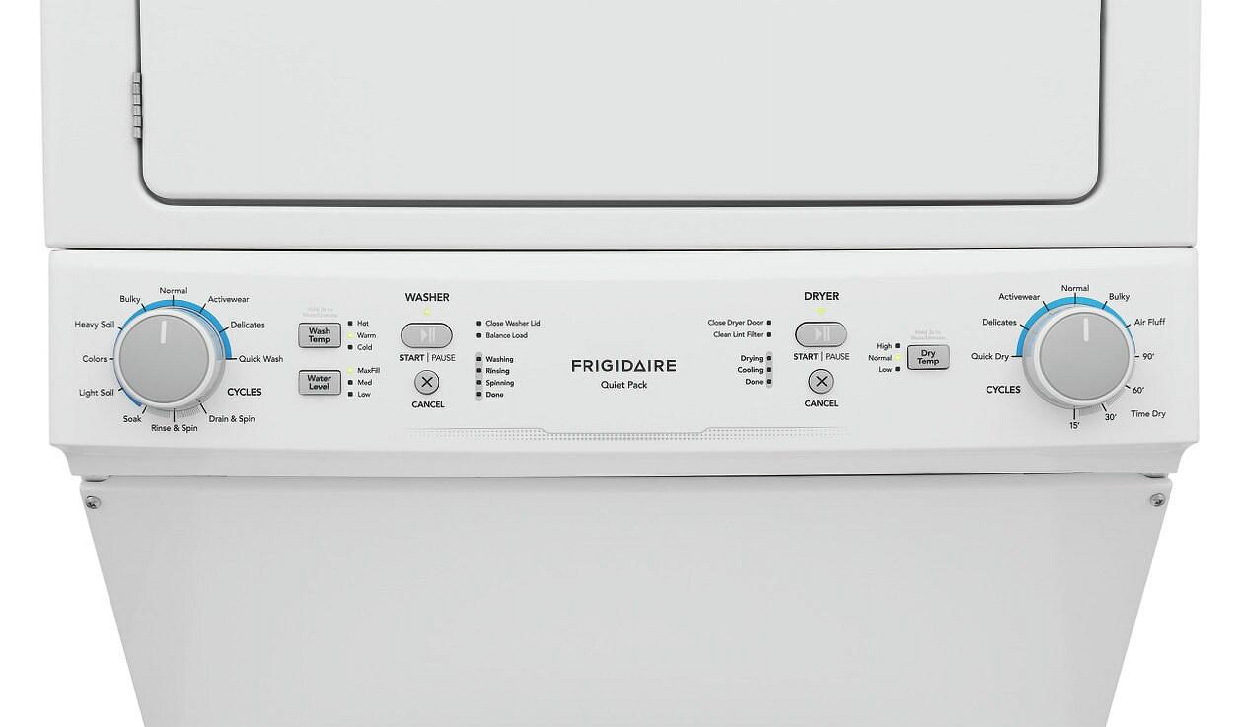 Frigidaire FLCE7523AW laundry|laundry centers