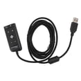 thumbnail image 1 of Adaptateur de carte son USB vers jack 3,5 mm avec prise casque et microphone pour Kingston HyperX Cloud II, 1 of 4