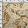 thumbnail image 3 of oneOone Cotton Poplin Twill Brown Fabric Ocean Underwater Life Diy Clothing Quilting Fabric Print Fabric By Yard 56 Inch Wide, 3 of 4