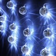 thumbnail image 1 of String Lights Cunno 40 LED Disco Ball, 3 m, funciona con pilas, 1 of 7