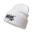 thumbnail image 3 of Gothic Beanies Hat for Women Men Y2k Grunge Harajuku Punk Winter Warm Knitted Skull Cap Streetwear, 3 of 6