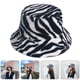 thumbnail image 5 of 1pc Felpa Bucket Hat Invierno Otoño Estilo Cebra Sombrero Caliente Pescador (Colores Surtidos), 5 of 5