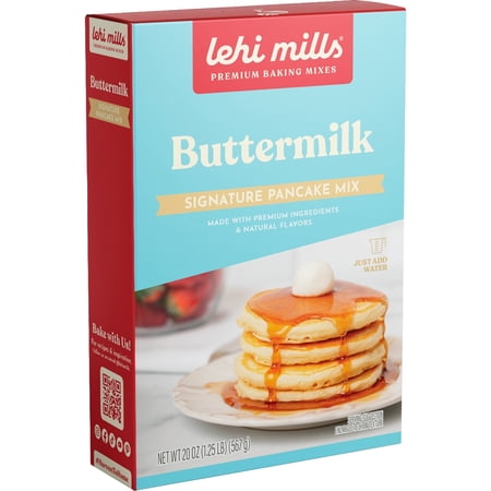 Lehi Mills Buttermilk Pancake Mix 20 oz Box
