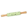thumbnail image 4 of Rodillo de amasar multifuncional para hornear con poste extendido para el hogar, cocina, pastel, verde, 4 of 10