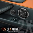 thumbnail image 4 of Pyle PL6150BK - Two-Way Component Speaker Systems - One Pair 6.5'' Two-Way Component Kit, 360 Watts w/ 4 Ohm Impedance and 1'' High-Temperature ASV Voice Coil, 4 of 7