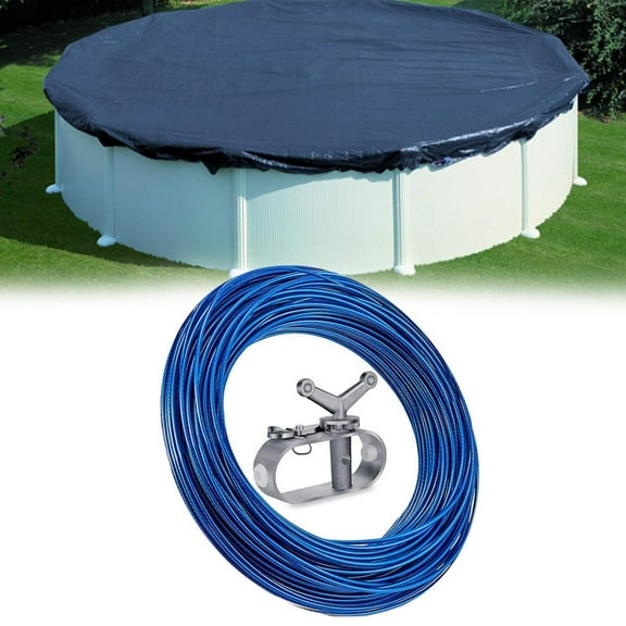 100ft   1 tightener pool cover fastening kit for fixing above ground pool