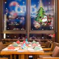 thumbnail image 5 of Calcomanías navideñas para ventanas, calcomanías navideñas para ventanas, copos de nieve, Papá Noel, árbol de Navidad, para decoración de invierno, 5 of 5