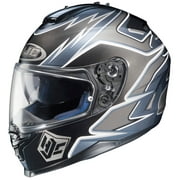 Angle View: HJC IS-17 2014 Intake Motorcycle Helmet Silver XS