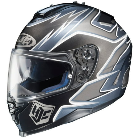 HJC IS-17 2014 Intake Motorcycle Helmet Silver XS