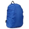 thumbnail image 2 of Waterproof Rain Cover for Large Camping and Cycling Backpack with Pull Rod, Dust and Mud Cover for School fit for 55-65L Blue, 2 of 5