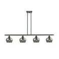 thumbnail image 2 of Innovations Lighting 516-4I Fenton Fenton 4 Light 48" Wide Linear Chandelier - Brass, 2 of 4