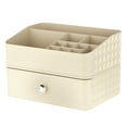 thumbnail image 3 of HOARBOEG Cream Wind Desktop Cosmetics Storage Box, 3 of 6