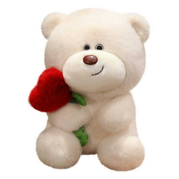Boovnll Valentines Day Gifts, Rose Bear Valentine's Day Confession Doll Toy for Children and Girls Rose Bundle, Valentines Day Decorations, Valentines Day Decor, Valentine Decorations