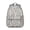 Grey-15, variant on Rustic Style Classic European School Backpack, Scratch-Resistant Composite Material, Adjustable Straps with Traditional Geometric and Abstract Boho Patterns, Large Capacity for Outdoor Use