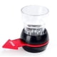 thumbnail image 1 of Juego de beber Spin The Shot, girador de tragos de cerveza, giro de botella con vaso de chupito para divertido juego de beber en fiestas, juego de beber, negro, flecha roja, 1 of 5