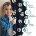 thumbnail image 3 of Pioneer Flower Floral Print Pattern Teens Curtains,Teens Insulated Curtains Set Of 2,Bedroom Essentials,Toddler Room Decor 52"x84", 3 of 5