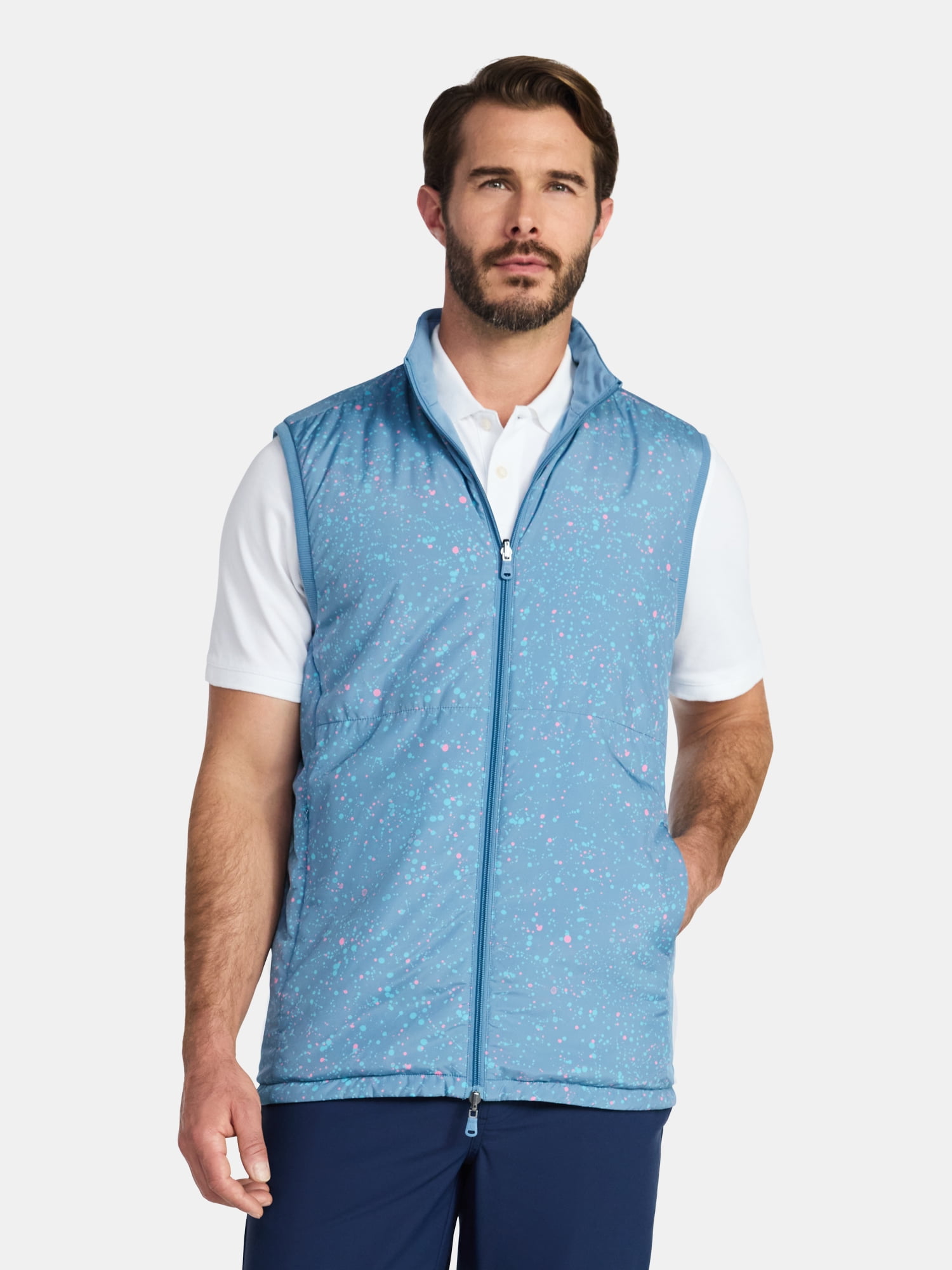 Birdie Bound Men's Reversible Zip Vest, Sizes XS-3XL - Walmart.com