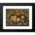 thumbnail image 2 of Balthasar van der Ast 18x15 Black Modern Framed Museum Art Print Titled - Fruit in a Wan-Li Porcelain Dish on a Table (1625), 2 of 5