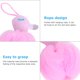 thumbnail image 5 of 3 UNIDS Adorable Flamingo FLAMINGO BOLAS BAJAS DE BAJA DE DUCHA MALLO POUFS Sponges Bubble Meshes, 5 of 6