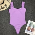 thumbnail image 2 of One Piece Ruffled Swimsuits Tummy Control for Women S, 2 of 6
