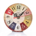 thumbnail image 1 of Reloj mural decorativo retro creativo en madera r, 1 of 1