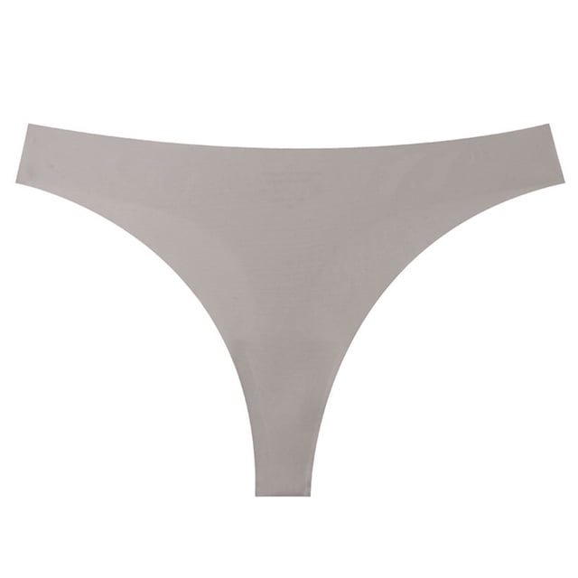 Ropa Interior de las Mujeres sin Costuras Tamaño Grande Cintura Baja Transpirable Nylon Hielo Pantalones de Seda, Ropa Interior de las Mujeres Pantalones de Uso Diario Suave
