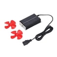 thumbnail image 1 of Batería de refuerzo para vehículos eléctricos, generador extensor de energía solar y eólica para automóviles con ventiladores de 12 a 125 V, 1 of 12