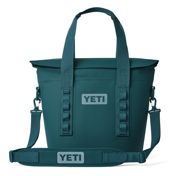 YETI Hopper M15 Enfriador suave portátil con acceso MagShield, Agave Teal