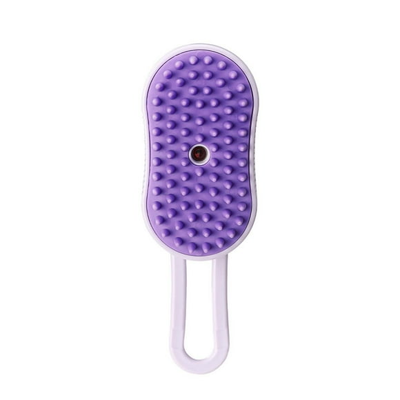 Rbaofujie Bottle Brush Dog Pet Spray Massage Brush One Button Steam Spray Folding Rotary Floating Bath Removal Brush Bathroom Cleaning Brush