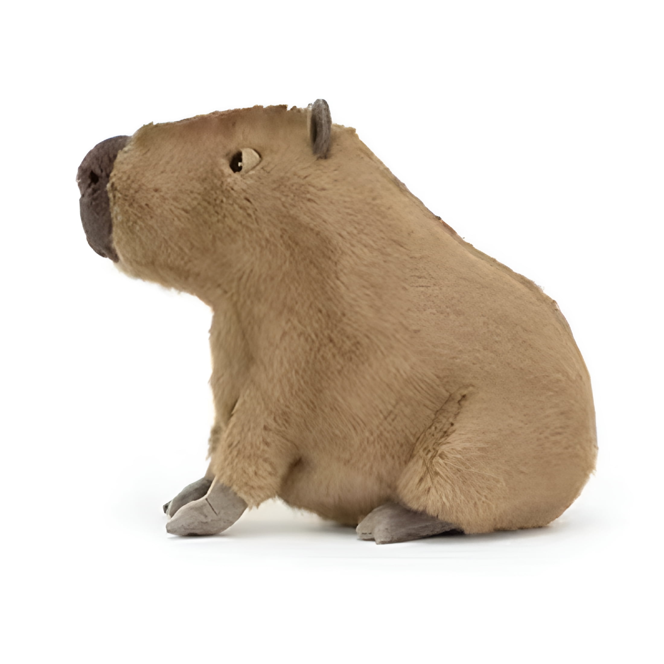 CYFW Realistic Capybara Stuffed Animal – 10.6" Cute Simulation Plush Toy, Soft Crawling Capybara Plushie Pillow for Kids, Girls & Adults, Adorable Model Doll Gift