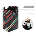 thumbnail image 3 of Yayeee Freestanding Laundry Hamper with Handle Collapsible Large Storage Basket for Clothes, Abstract Stripes, 3 of 7