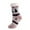 H, variant on WREESH Women Fashion Christmas Stockings Long Socks Running Socks Winter Super Soft Warm Cozy Fuzzy Fleece-Lined Grippers Slipper Socks I