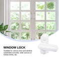 thumbnail image 2 of 4pcs T Shaped Zinc Alloy Window Lock Extra Security Window Lock Jammer Locks, 2 of 8