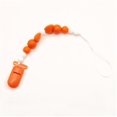 thumbnail image 4 of Silicone Pacifier Clip Holder With One Piece Design, Pack Of 2 Soft Flexible Binky Clips With Texture For Baby Boy And Girl, 4 of 5