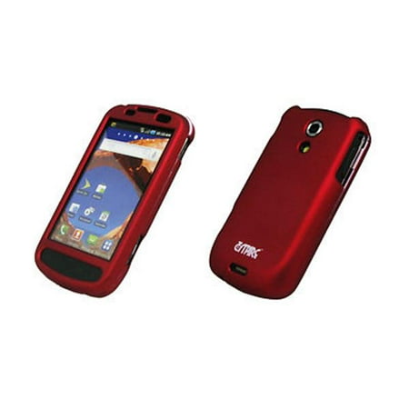 EMPIRE Samsung Epic 4G D700 Rubberized Hard Cover Crystal Case, (Best Red Epic Accessories)
