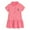 Deep Pink, variant on Bellafa Kids Girls Polo Dress Toddler Ruffle Short Sleeve Pique Dress Little Girls Casual Tennis Dresses 2-7 Years-1Piece