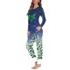 thumbnail image 2 of Pijama elegante de manga larga para mujer, ropa de dormir informal, conjunto de dos piezas, regalo de Navidad, Otoño e Invierno, 2 of 3