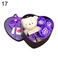 thumbnail image 2 of POINTERTECK 1 Set Artificial Soap Rose Flower Bear Doll Valentine Day Gift Box Party Decor, 2 of 8