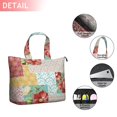 thumbnail image 2 of Pioneer Flower Floral Print Pattern Travel Tote Bags for Women Carry On,Large Weekender Bags for Women Travel,Multi Functional Duffle Bag for Work,Shopping,Sports, 2 of 5