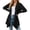Black, variant on HJYCHN Oversized Sweaters for WomenFall Winter Open Front Long Sleeve Loose Slouchy Knit Cardigan Sweater Solid Color Long Cardigans for Women Black M