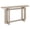 Alder White, variant on Evelyn&Zoe Breslow 55" Wide Rectangular Console Table, Black Grain