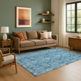 thumbnail image 7 of Addison Rugs Mayfield Premium Machine Washable Transitional Floral Blue Rectangle Rug, 2'6" x 3'10", 7 of 7