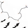 thumbnail image 5 of Northlight LED Wide Angle Halloween Lights - Orange - 10' Black Wire - 20ct, 5 of 8