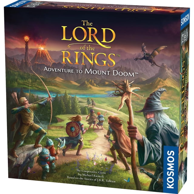 Juego de mesa Thames & Kosmos El señor de los anillos: Adventure to Mount Doom