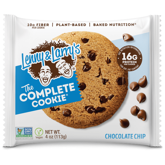 Lenny & Larry's The Complete Cookie, Chocolate Chip, 4 oz, 1 Ct