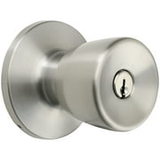 Hyper Tough Keyed Entry Tulip Doorknob, Stainless Steel