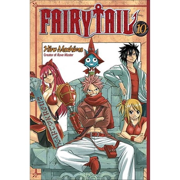 Fairy Tail V10 (Paperback) by Hiro Mashima, William Flanagan