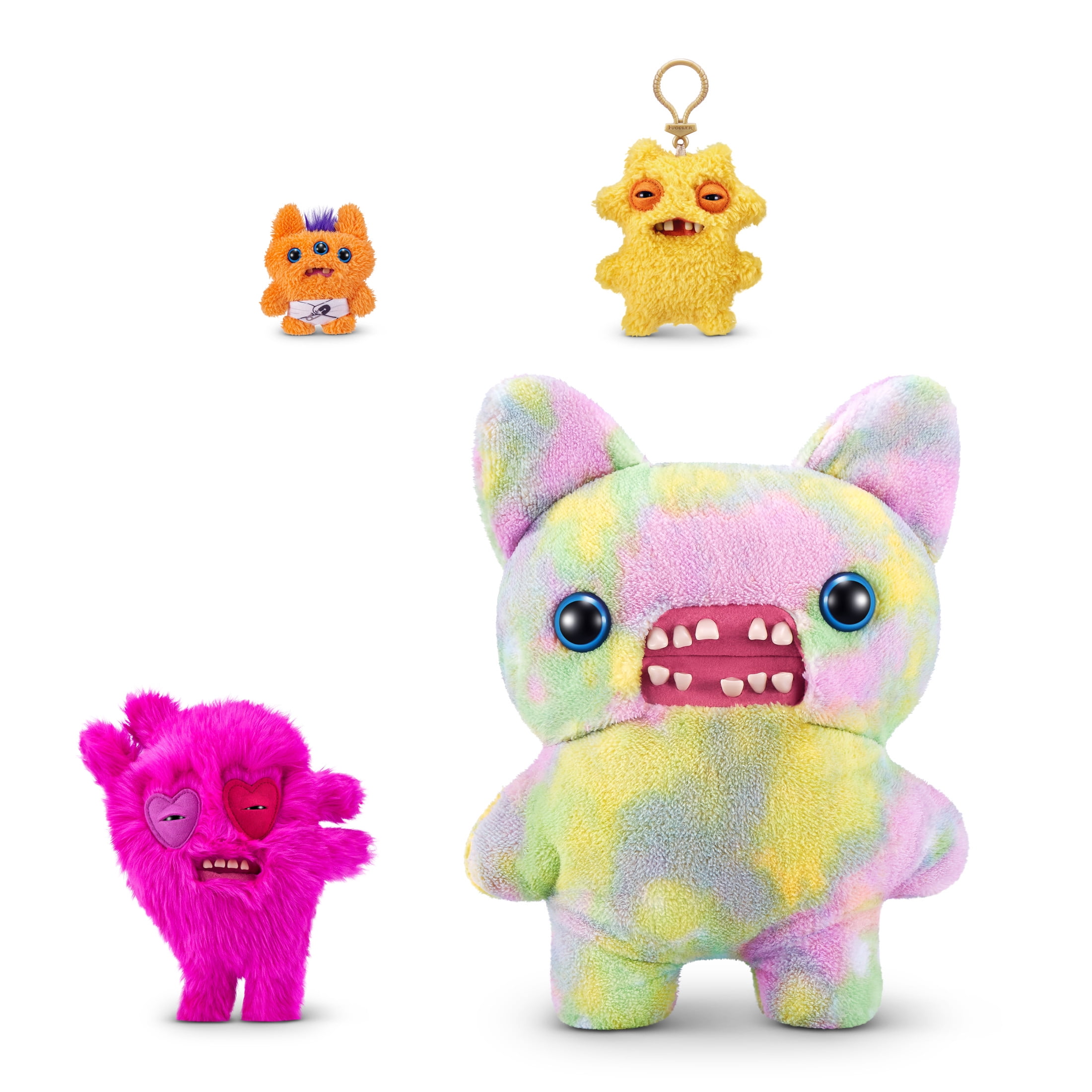 Fuggler New Fuggs on the Block 9 inch (Captain Cardiac), Funny Ugly Monster Soft Plush Toy by ZURU  (图4)