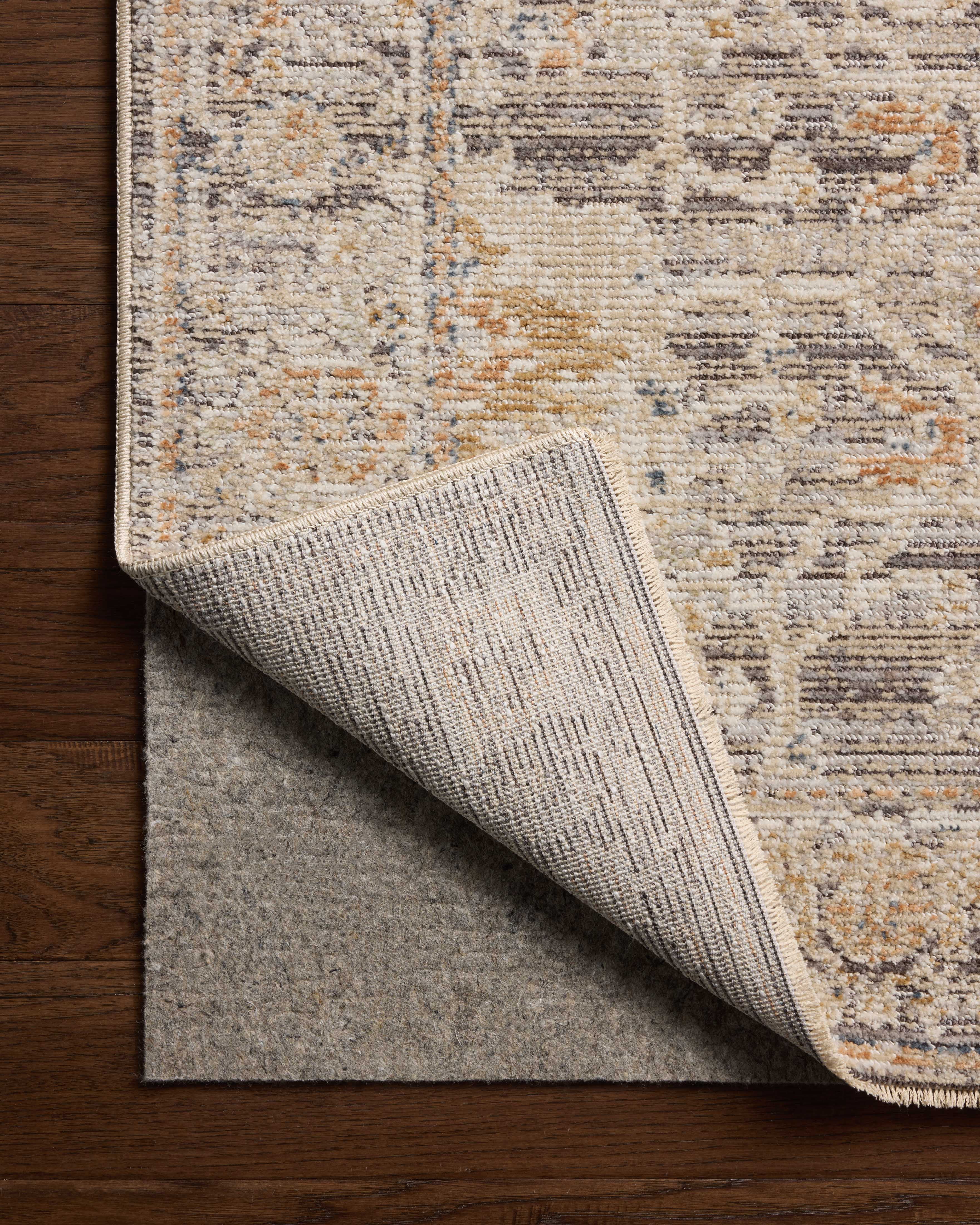 Loloi Milena Charcoal / Apricot 4'-0" x 10'-0" Area Rug