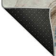 thumbnail image 5 of Addison Rugs Mayfield Premium Machine Washable Transitional Abstract Beige Rectangle Rug, 9' X 12' Machine Washable Transitional Abstract Beige Oversized Sherpa Throw Blanket, 5 of 7